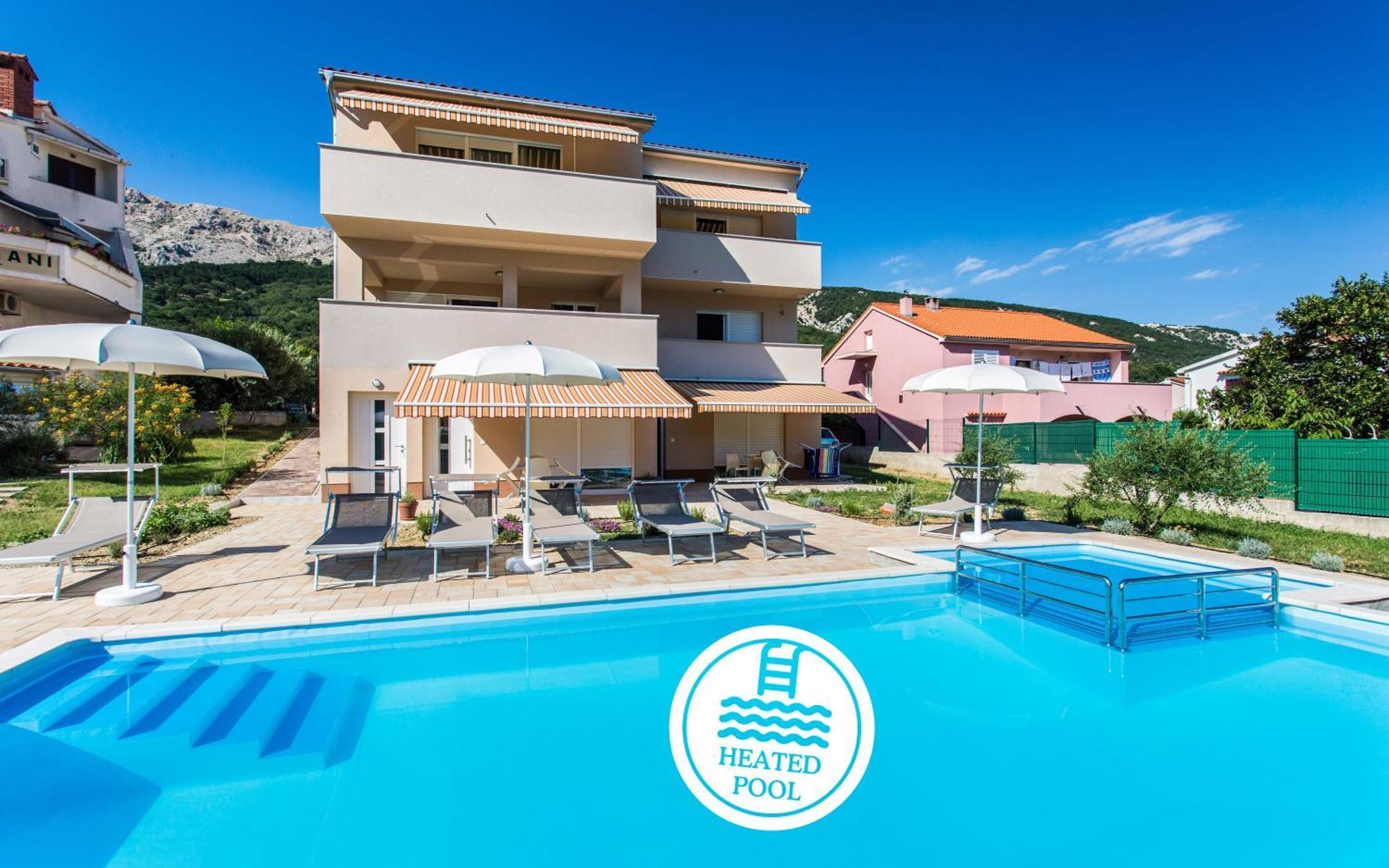 Apartments Viktorija Baska  Ngoại thất bức ảnh